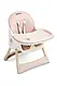 Стільчик для годування 2в1 дитячий Caretero Bill Pink / Стілець трансформер для дітей рожевий - фото 7 - id-p1622450459