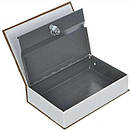 Велика книга-сейф із ключем для зберігання грошей "Голлівуд", стильний подарунок жінці, 24 см, фото 2