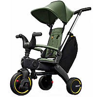 Складной трехколесный велосипед Doona Liki Trike S3 Desert Green