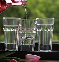 Набор стаканов коктейльных гранённых Pasabahce Касабланка 330 мл 6 шт (52706)