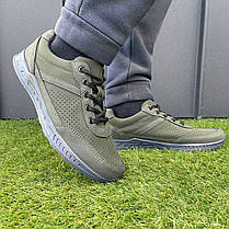 Кросівки чоловічі хакі кольору ціна відповідає якості, фото 3