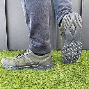 Кросівки чоловічі хакі кольору ціна відповідає якості, фото 2