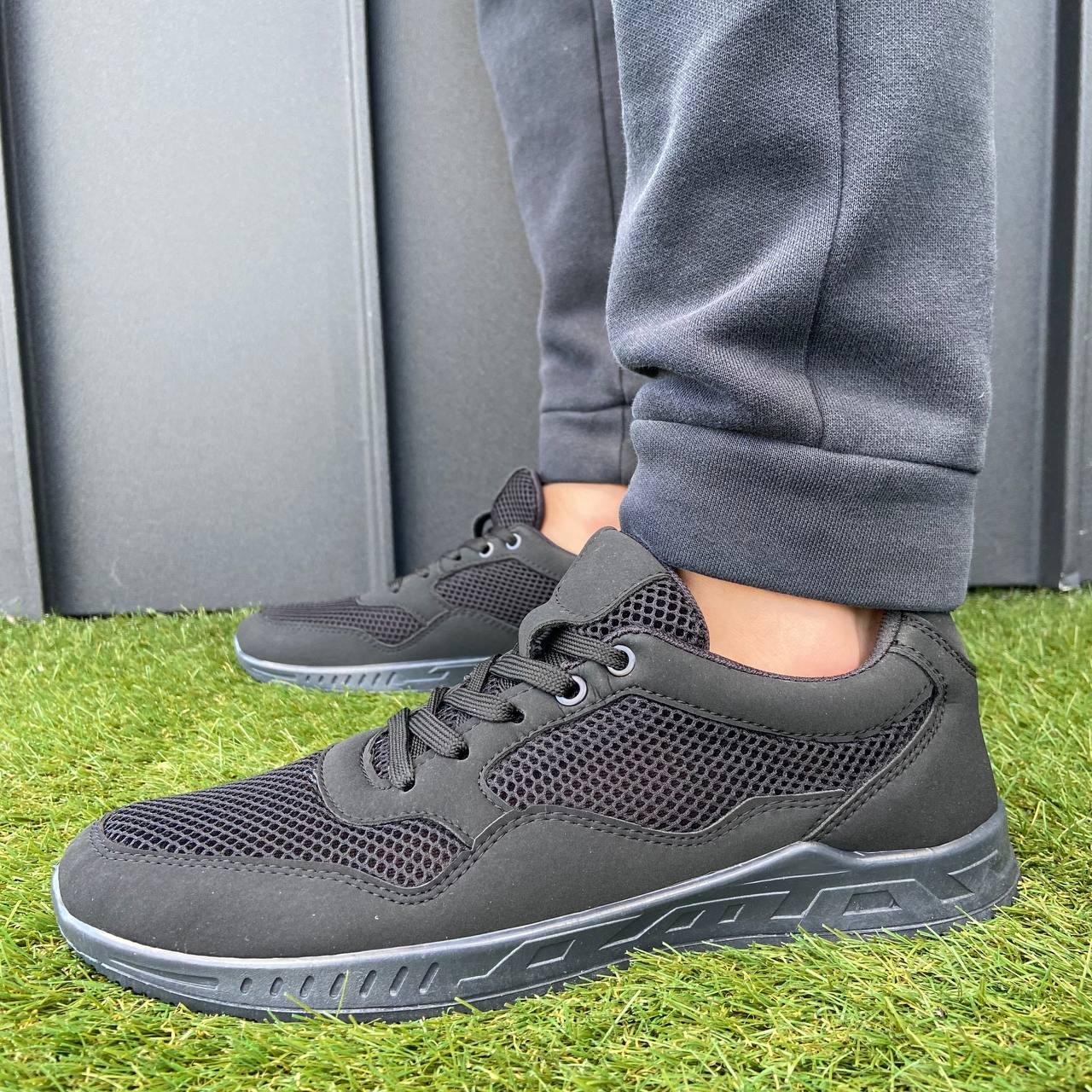 Чоловічі чорні кеди на кожен день