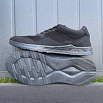 Чорні чоловічі кросівки в сітку, фото 3