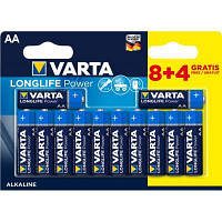 Оригінал! Батарейка Varta HIGH Energy ALKALINE * 12 (8+4) (04906121472) | T2TV.com.ua