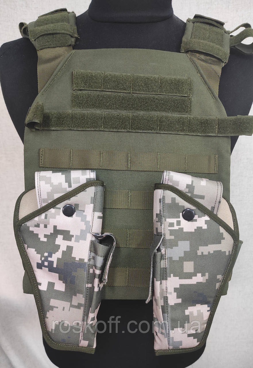 Кобура тактична піксель під пістолет "ТТ "тканина Cordura кріплення система Molle