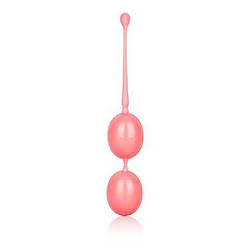 Вагінальні кульки Weighted Kegel Balls Pink від CalExotics, 3,5 см.