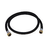 Шланги для газу чорні гумові