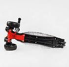 Самокат Best Scooter MAXI зі світними колесами переднє 13 см, задні здвоєні 8 см, знімне кермо, фото 4