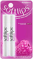 Увлажняющий бальзам для губ Малина Softlips Protectant/Sunscreen SPF 20 Lip Balm Raspberry 2 х 2 г
