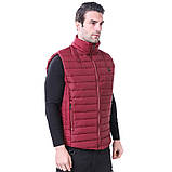 Чоловіча жилетка з підігрівом Eagle V-2 Бордова XXL (3_00361), фото 4