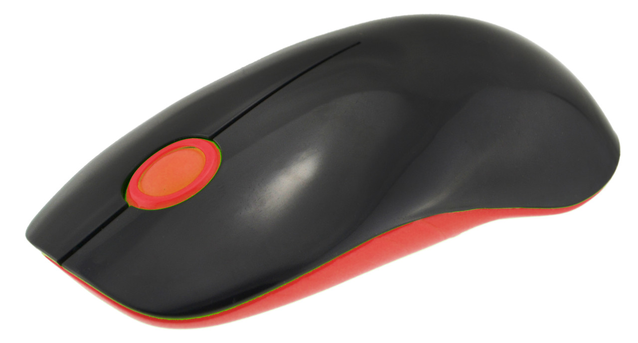 Миша бездротова оптична RIAS G217 Black/Red (3_00703), фото 1