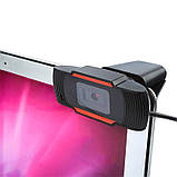 Веб-камера RIAS X111 Full HD 1920x1080 з мікрофоном Black (3_02101), фото 4