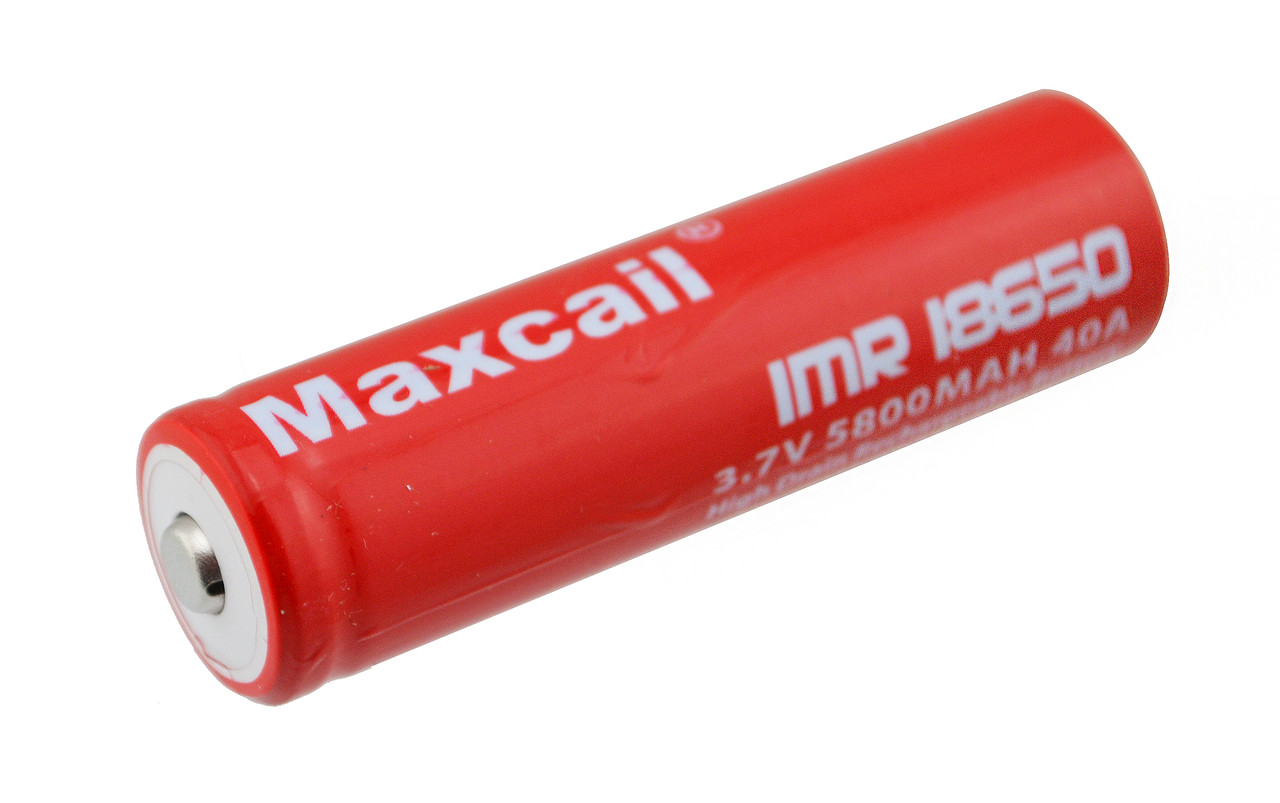 Акумулятор батарея Maxcail 18650 5800 mAh 3.7V 40A Високострумовий (3_00395)