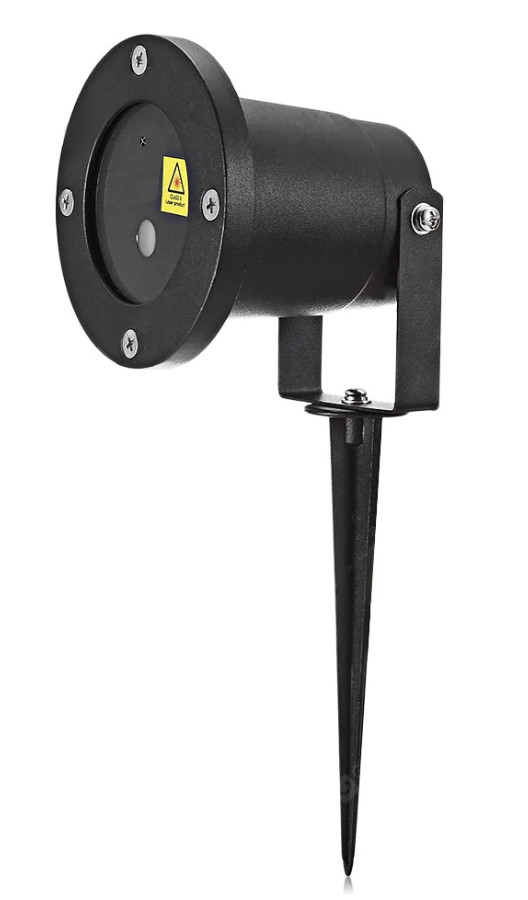 Лазерний проектор RIAS Star Shower SW-18 з пультом дистанційного керування Black (3_00912)