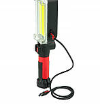 Ліхтар аварійний акумуляторний RIAS ZJ-8859 COB з магнітом та гачком (3_00968), фото 7