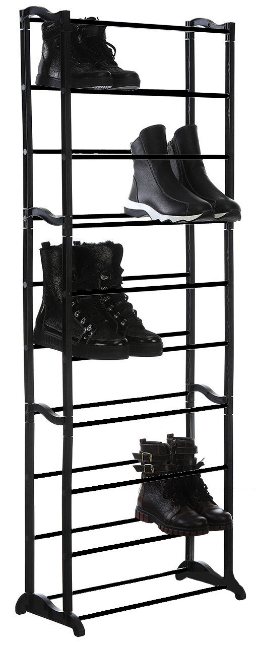 Стійка для взуття RIAS DL73 Amazing Shoe Rack 51х24х140 см Black (3_00993)