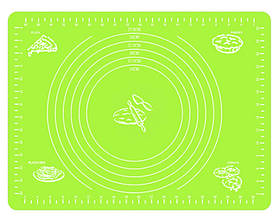 Силіконовий килимок Protech для розкочування та випікання тіста 40х30 см (випадковий колір) (3_01002)