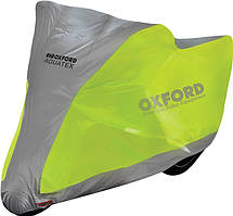 Моточохол Oxford Aquatex Fluorescent сірий/жовтий, L