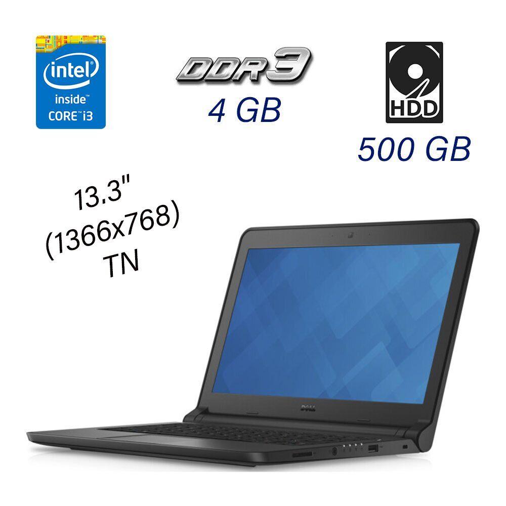 Ноутбук Dell Latitude E3350 / 13.3" (1366x768) TN / Intel Core I3-5005U ...