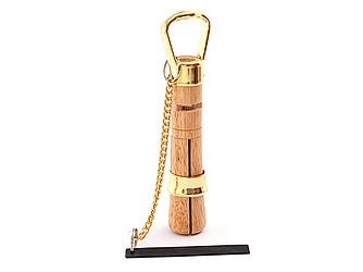 Підвіс, тримач для кия з дерева клен з елементами латуні