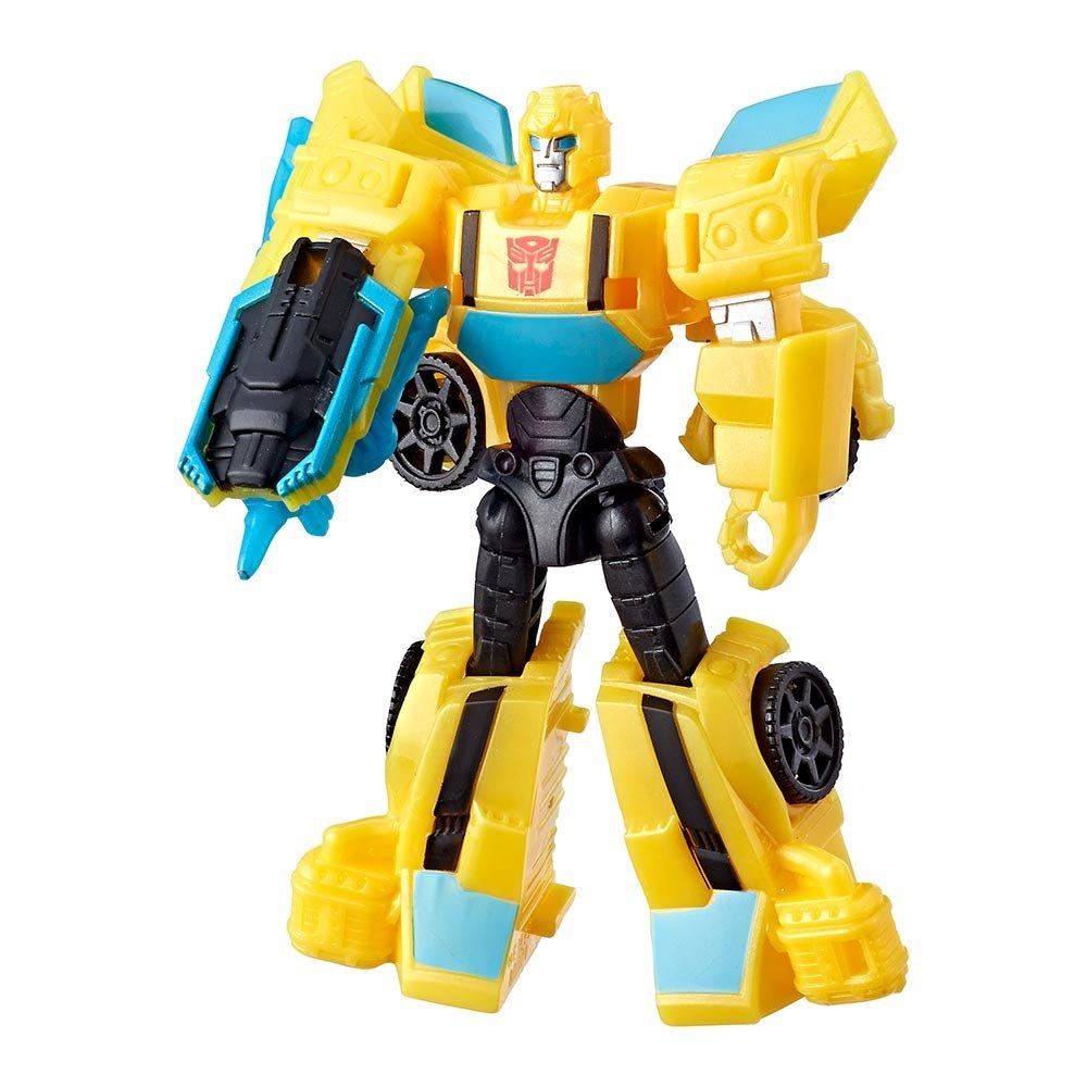 Трансформер Hasbro Бамблбі, Кібервсесвіт 10 см — Sting Shot Bumblebee, Cyberverse