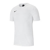 Футболка спортивная хлопковая Nike Team Club 19 Tee SS AJ1504-100, Белый, Размер (EU) - 3XXL