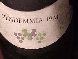 Вино 1978 року Malvasia Італія, фото 2