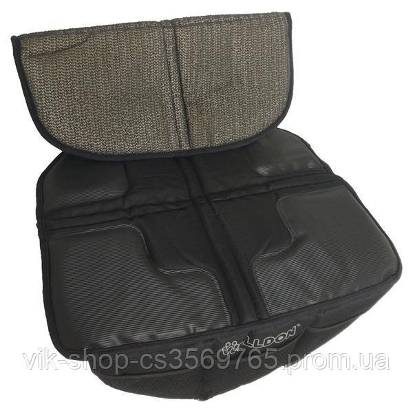 Захисний килимок для автомобільного сидіння Welldon чорний (S-0909) - фото 4 - id-p1622534919