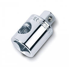 Перехідник Toptul CAGA1216 3/8"х1/2" з отвором