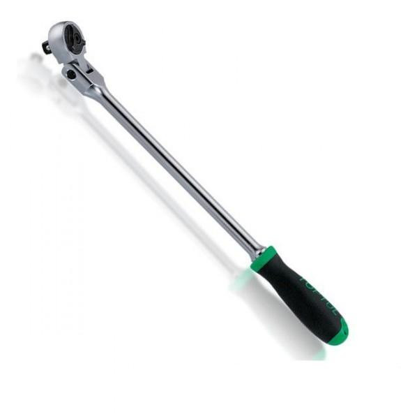Тріскачка Toptul CJKN1643 1/2" 72 зубця з шарніром (супердлинная)