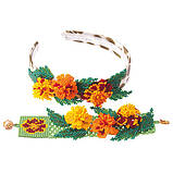 Украинский венок и другие украшения из бисера, фото 10