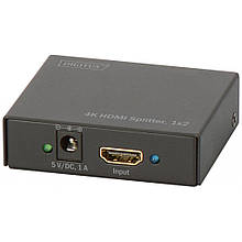 Сплітер Digitus HDMI Splitter (In*1 Out*2 4K (DS- 446304)