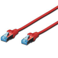 Патч-корд Digitus 3м, cat.5e, SF-UTP, AWG 26/7, red (DK-1531-030/R)