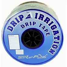 DRIP TAPE ПЛОСЬКИЙ ЕМІТЕР Santehplast 15sм 8,5 mil (1000м) 1.4 л/ч