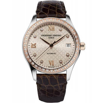 Жіночий годинник Frederique Constant Ladies Automatic DOUBLE HEART BEAT FC-303LGD3BD2