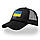Кепка унісекс Україна Пантон (9274-3758-BK) Чорний, фото 2