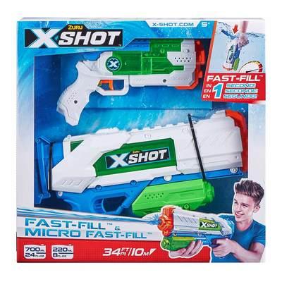 Набір водних бластерів Zuru X-Shot Fast Fill Medium And Small 56225