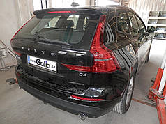 Фаркоп Volvo XC60 II 2017- (Вольво ХС60) оцинкований Швидкознімний автомат на ручці