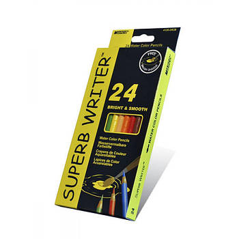 Олівці акварельні Marco Superb Writer 24 кольори шестигранні (4120-24)
