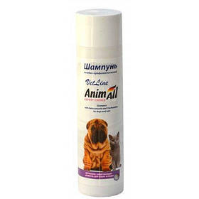 Шампунь AnimAll VetLine з хлоргексидином і кетоконазолом для собак і кішок, 250 мл