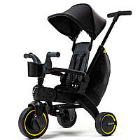 Складной трехколесный велосипед Doona Liki Trike S5 Midnight Black