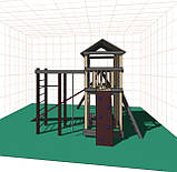 Дитячий ігровий комплекс "Домік +" наш проект, фото 10