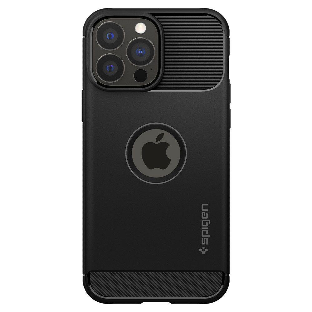 Чохол Spigen Rugged Armor Matte Black для iPhone 13 Pro Max
