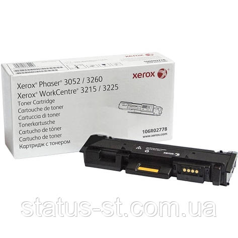 Заправка картриджа Xerox 106R02778 до принтера WC 3225DNI, 3215NI, Phaser 3052NI, 3260DI, 3260DNI, фото 2