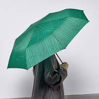 Компактный складной механический зонтик IKEA KNALLA Зеленый 005.039.49