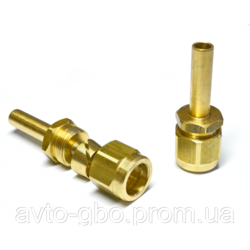 Штуцер фитинг прямой для крепления трубки ПВХ д.8мм гбо (ID#1622683776 ...