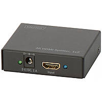 Оригінал! Сплиттер Digitus HDMI Splitter (In*1 Out*2) 4K (DS-46304) | T2TV.com.ua