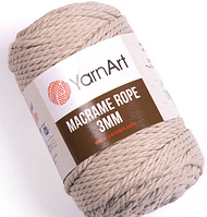 Пряжа Macrame Rope Yarnart 3мм-753