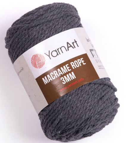 Пряжа Macrame Rope Yarnart 3мм-758